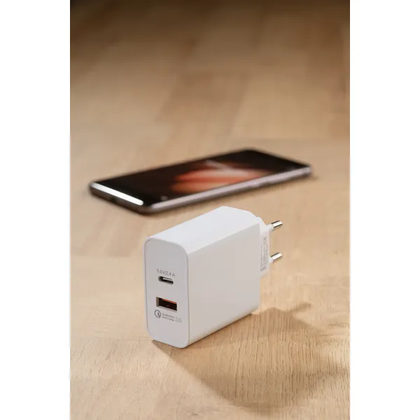 Dual-USB-Schnellladegerät